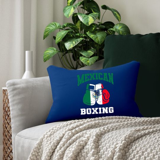 Mexican Style Boxing Lumbar Pillow
