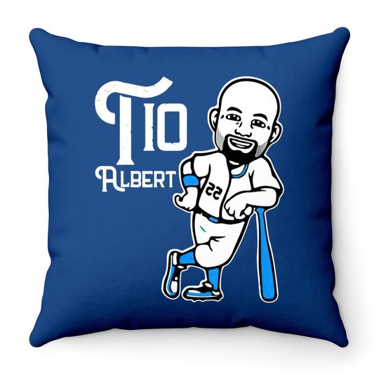 Tio Albert Throw Pillow