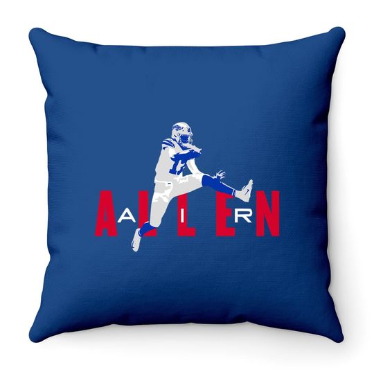 Josh Allen Throw Pillow