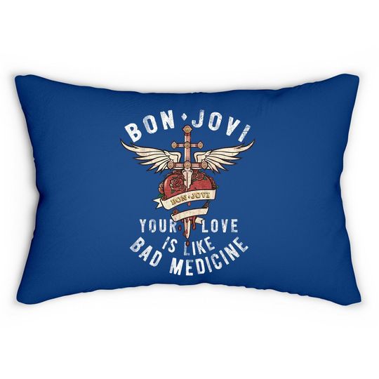 Bon Jovi Lumbar Pillow