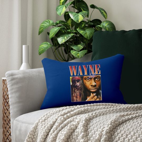 Lil Wayne Vintage Lumbar Pillow