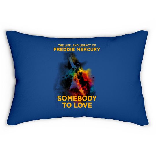 Legacy Of Freddie Mercury Some Body To Love Lumbar Pillow