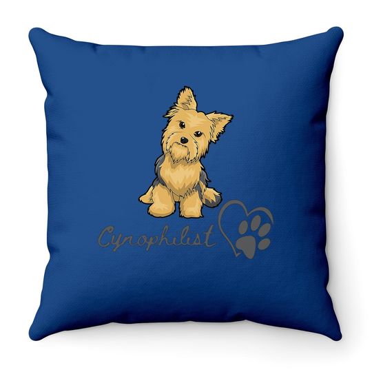 Cynophilist Dog Classic Throw Pillow