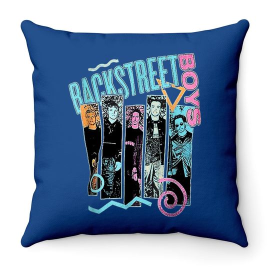 Backstreet Boys Band T - Throw Pillow