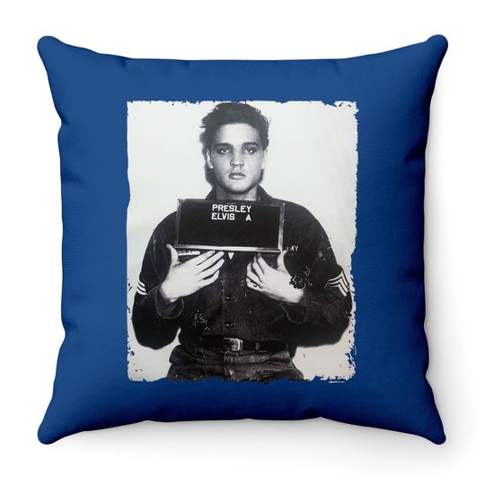 Elvis Presley Throw Pillow