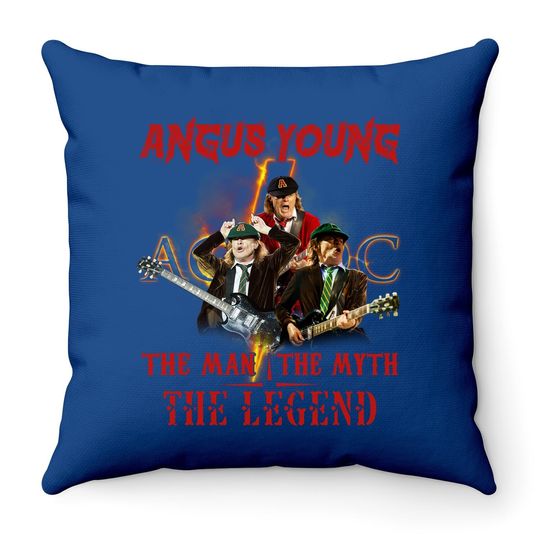 The Man The Myth The Legend Throw Pillow