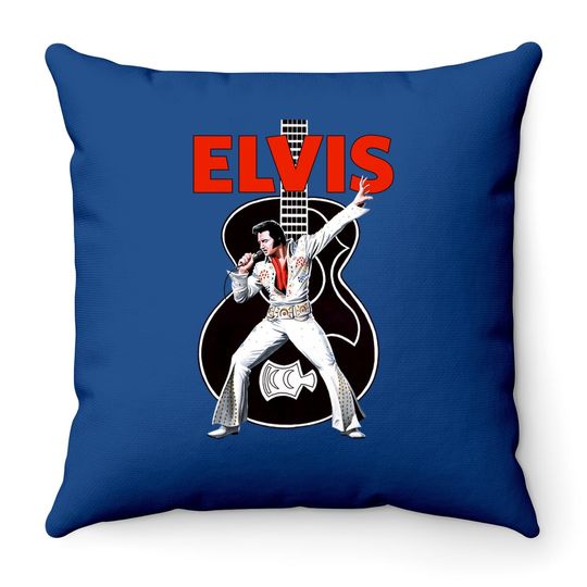 The Elvis Presley Experience Throw Pillow