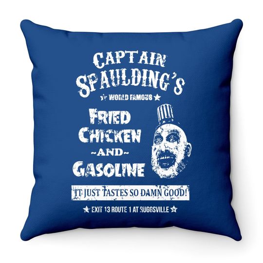 Captain Spaulding Throw Pillow
