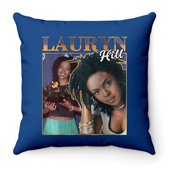 Lauryn Hill Throw Pillow