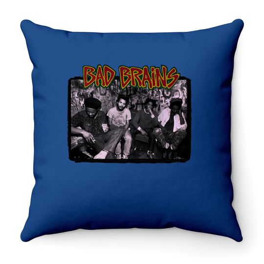 Bad Brains Music Band Throw Pillow