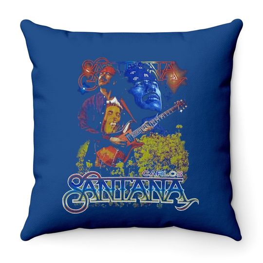 Santana  band Throw Pillow