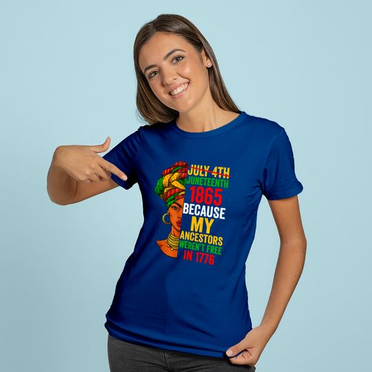 Juneteenth is My Independence Day Not July 4th Tee Hoodie