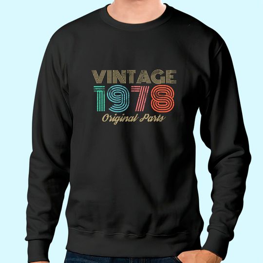 Vintage 1978 Retro 70's Sweatshirt