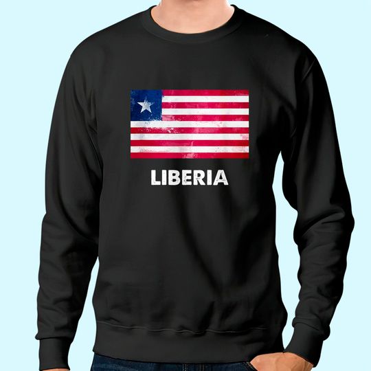 Liberia Flag Sweatshirt