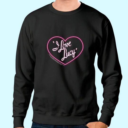 I Love Lucy Womens Sweatshirt