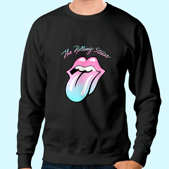  Rolling Stones Gradient Tongue Sweatshirt
