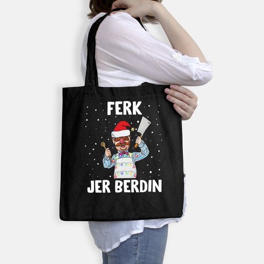 Santa Ferk Jer Berdin The Swedish Chef Let’s Go Brandon Bags