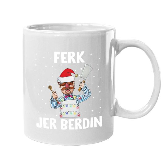 Santa Ferk Jer Berdin The Swedish Chef Let’s Go Brandon Mugs