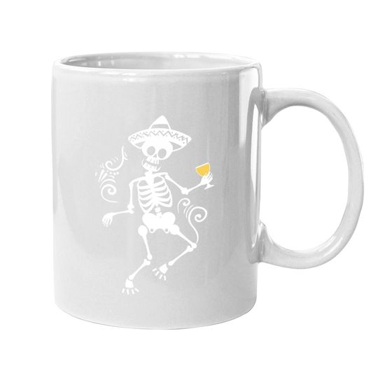 Skeleton Drinking Day Of The Dead Mugs