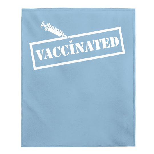 Vaccinated Baby Blanket