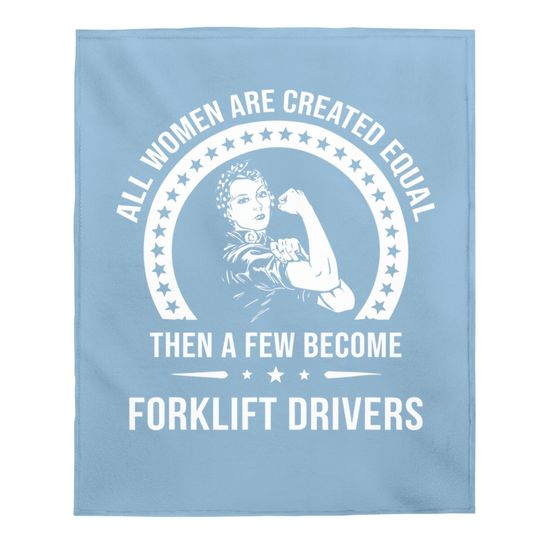 Forklift Driver Baby Blanket For | Forklift Driver Baby Blanket