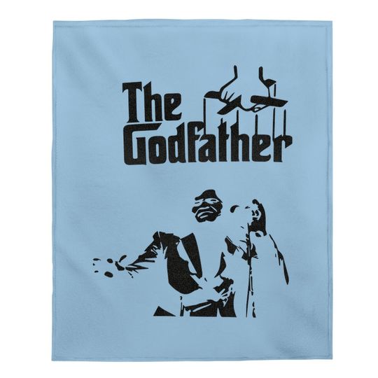 The Godfather James Brown Baby Blanket