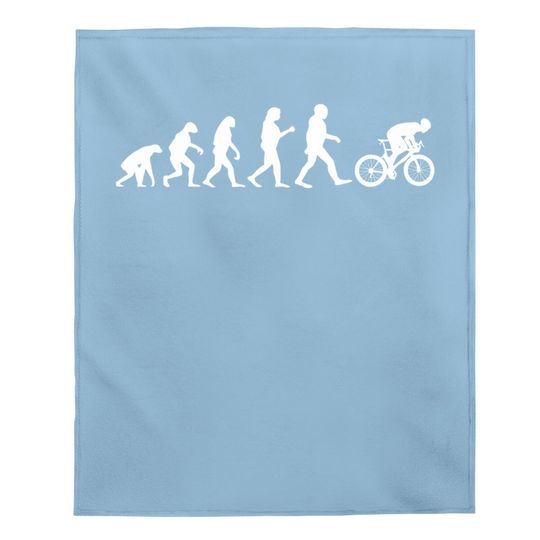 Evolution Cycling Bicycle Road Bike Baby Blanket