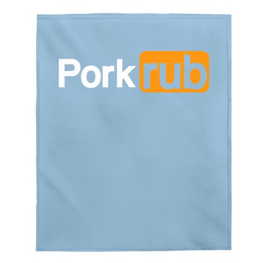 Pork Rub Bbq Barbecue Baby Blanket