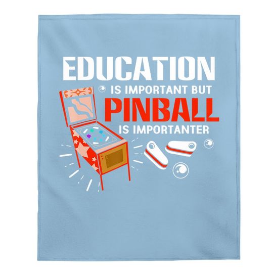 Pinball Tournament Baby Blanket Baby Blanket