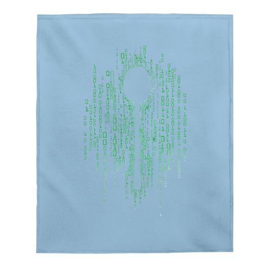 The Matrix There Is No Spoon  baby Blanket