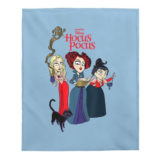 Hocus Pocus Sanderson Sisters Witch Baby Blanket