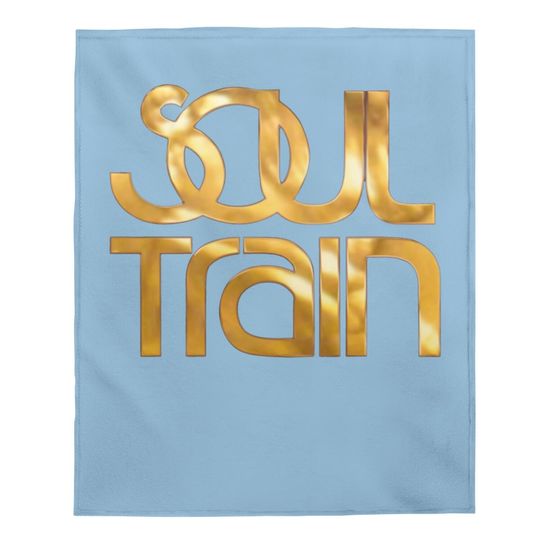 Jiangmuya Soul Train Gold Logo Baby Blanket