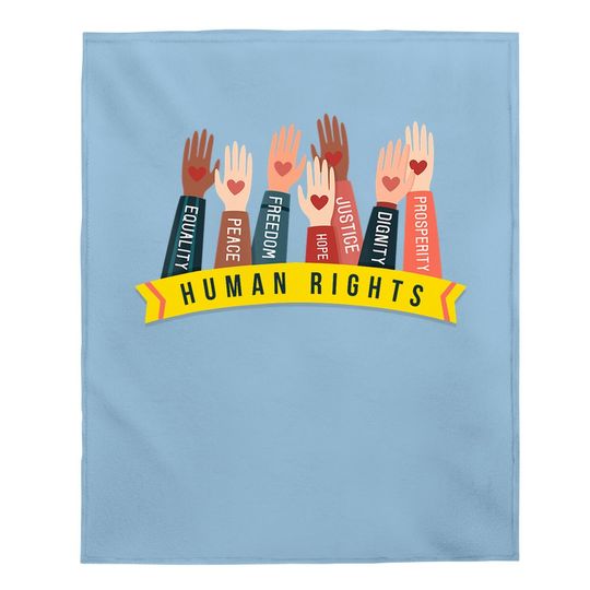 Human Rights Baby Blanket