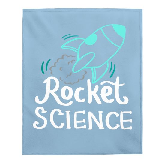 Rocket Science Baby Blanket For Science Nerd Baby Blanket
