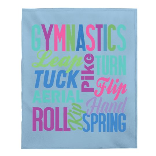 Gymnastics Baby Blanket