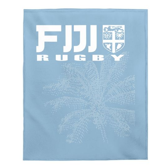 Fijian Rugby Baby Blanket