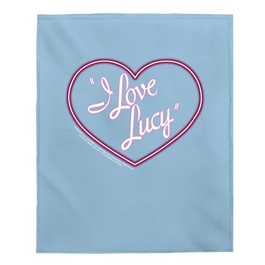 I Love Lucy Baby Blanket