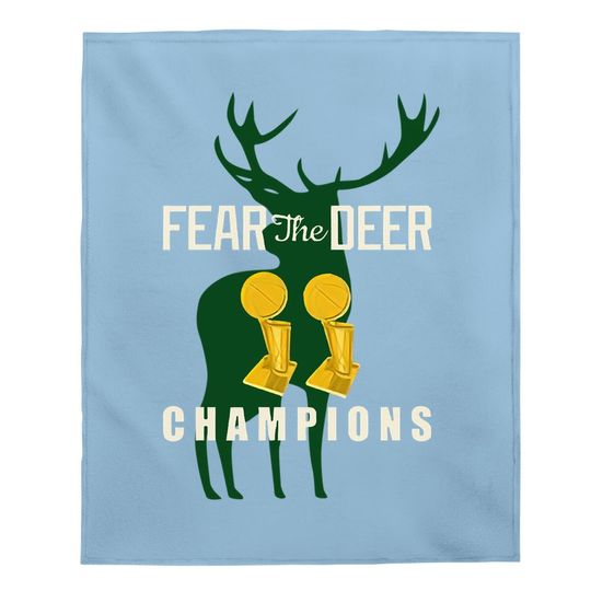 Fear The Deer Baby Blanket