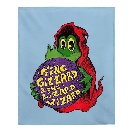 King Gizzard The Lizard Gift Wizard Baby Blanket