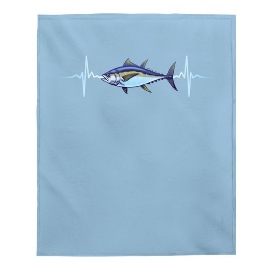 Tuna Giant Bluefin Fish Fishing Fisherman Baby Blanket
