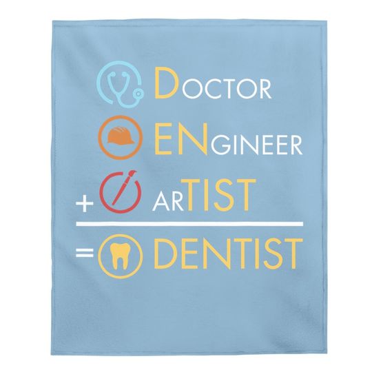 Doctor Engineer Artist Dentist Baby Blanket
