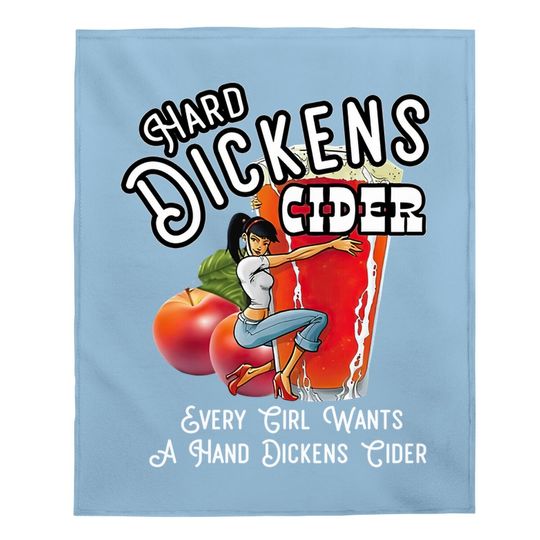 Hand Dickens Cider Baby Blanket
