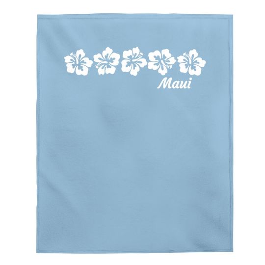 Maui Hawaii Baby Blanket