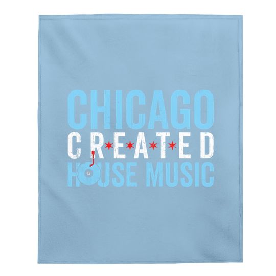 Chicago House Music Baby Blanket