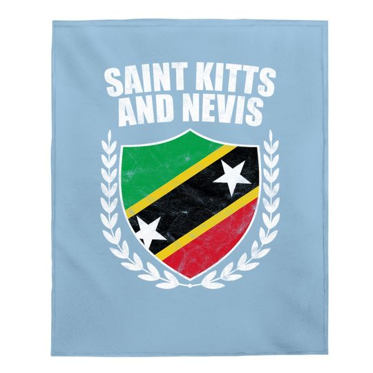 Saint Kitts And Nevis Baby Blanket