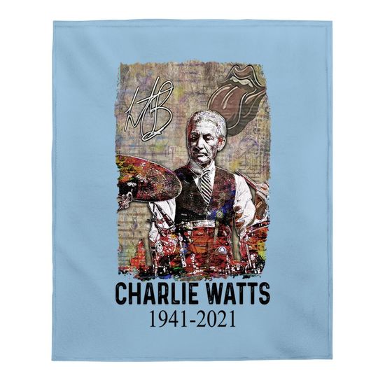 Charlie Watts Baby Blanket