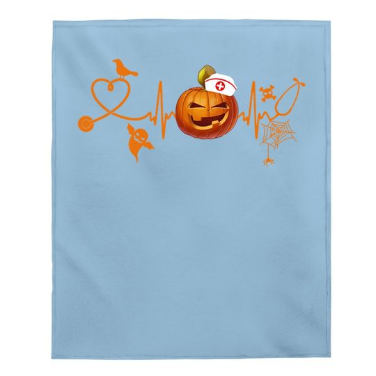 Halloween Lover - Nurse Heartbeat With P Baby Blanket