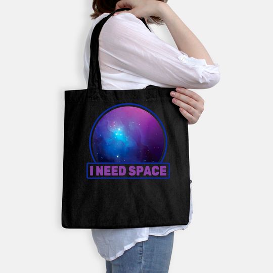 Star Gazing - I Need Space - Astronomer - Tote Bag