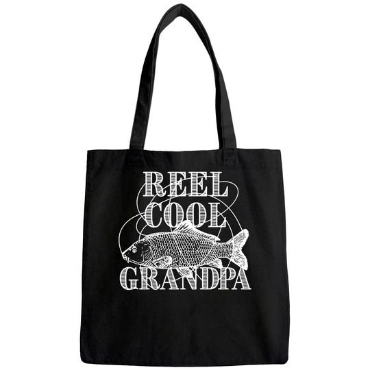 Men's Tote Bag Reel Cool Grandpa