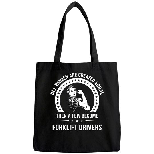 Forklift Driver Tote Bag for Women | Forklift Driver Tote Bag